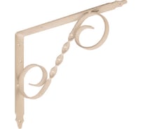 Кронштейн фигурный DOMART 250x200 мод.4 белый антик 4660015168506