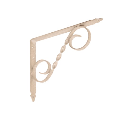 Кронштейн фигурный DOMART 250x200 мод.4 белый антик 4660015168506 1