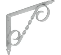 Кронштейн фигурный DOMART 200x150 мод.4 серый металлик 4660015168452