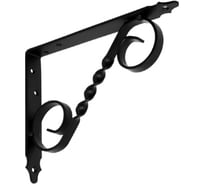 Кронштейн фигурный DOMART 200x150 мод.4 черный 4660015168476