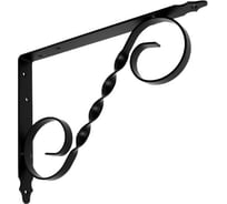 Кронштейн фигурный DOMART 300x225 мод.4 черный 4660015168681