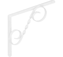 Кронштейн фигурный DOMART 250x200 мод.3 белый 4660015167974