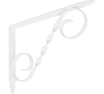 Кронштейн фигурный DOMART 300x225 мод.4 белый 4660015168766