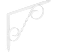 Кронштейн фигурный DOMART 250x200 мод.4 белый 4660015168490