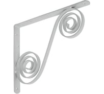 Кронштейн фигурный DOMART 250x200 мод.5 серый металлик 4660015169053