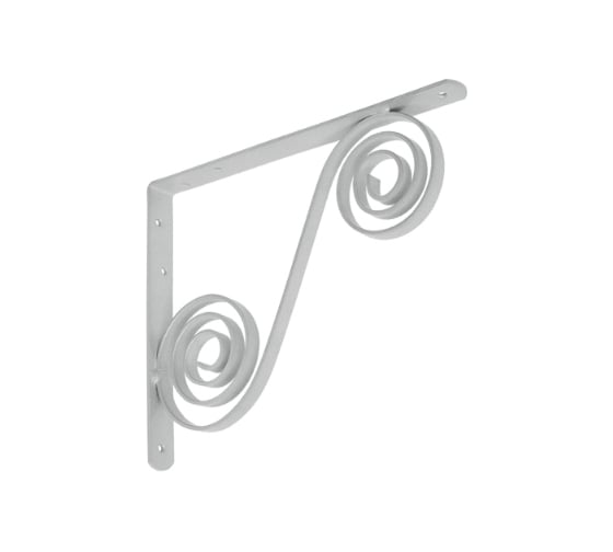 Кронштейн фигурный DOMART 250x200 мод.5 серый металлик 4660015169053 1