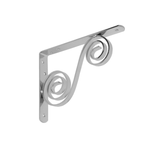 Кронштейн фигурный DOMART 200x150 мод.5 хром 4660015168964 1