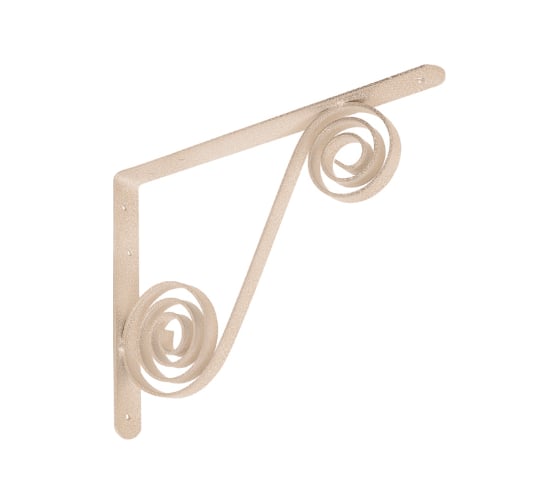 Кронштейн фигурный DOMART 300x225 мод.5 белый антик 4660015169107 1