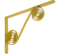 Кронштейн фигурный DOMART 350x250 мод.5 золото 4660015169220