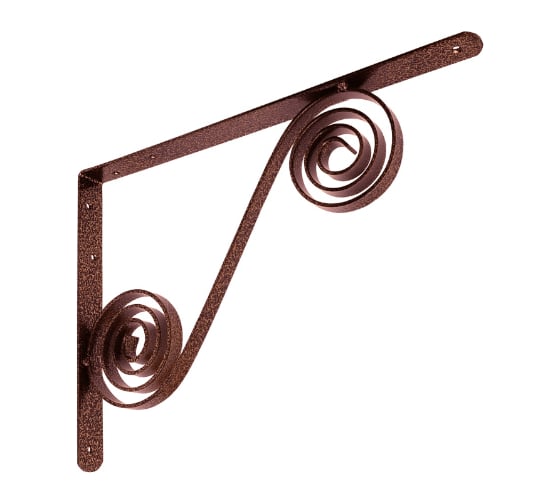 Кронштейн фигурный DOMART 350x250 мод.5 медь антик 4660015169244 1