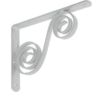 Кронштейн фигурный DOMART 200x150 мод.5 серый металлик 4660015168957