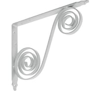Кронштейн фигурный DOMART 250x200 мод.6 серый металлик 4660015169558