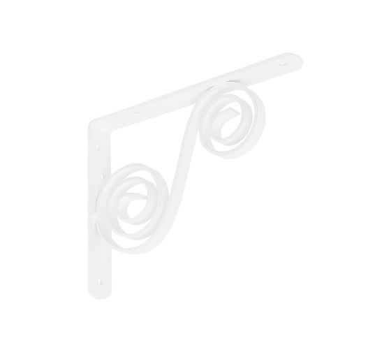 Кронштейн фигурный DOMART 200x150 мод.5 белый 4660015168896 1