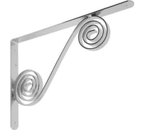 Кронштейн фигурный DOMART 350x250 мод.5 хром 4660015169268