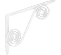 Кронштейн фигурный DOMART 300x225 мод.6 белый 4660015169596