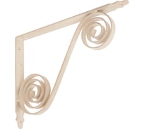 Кронштейн фигурный DOMART 300x225 мод.6 белый антик 4660015169602