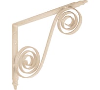 Кронштейн фигурный DOMART 250x200 мод.6 белый антик 4660015169503