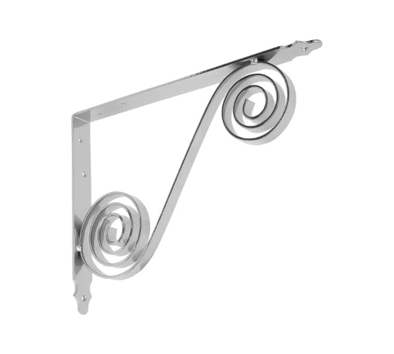 Кронштейн фигурный DOMART 300x225 мод.6 хром 4660015169664 1