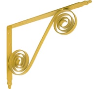 Кронштейн фигурный DOMART 350x250 мод.6 золото 4660015169725