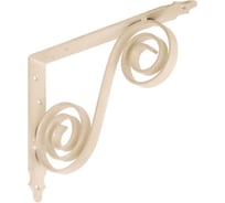 Кронштейн фигурный DOMART 200x150 мод.6 белый антик 4660015169404