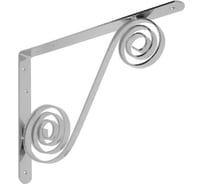 Кронштейн фигурный DOMART 300x225 мод.5 хром 4660015169169