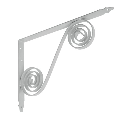 Кронштейн фигурный DOMART 350x250 мод.6 серый металлик 4660015169756 1