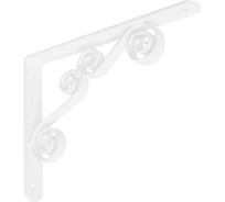 Кронштейн фигурный DOMART 200x150 мод.7 белый 4660015161835