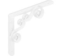 Кронштейн фигурный DOMART 150x125 мод.7 белый 4660015161347