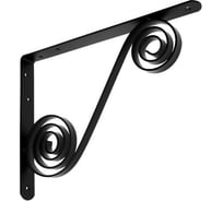 Кронштейн фигурный DOMART 300x225 мод.5 черный 4660015169176