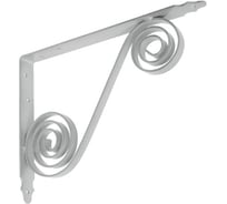 Кронштейн фигурный DOMART 300x225 мод.6 серый металлик 4660015169657