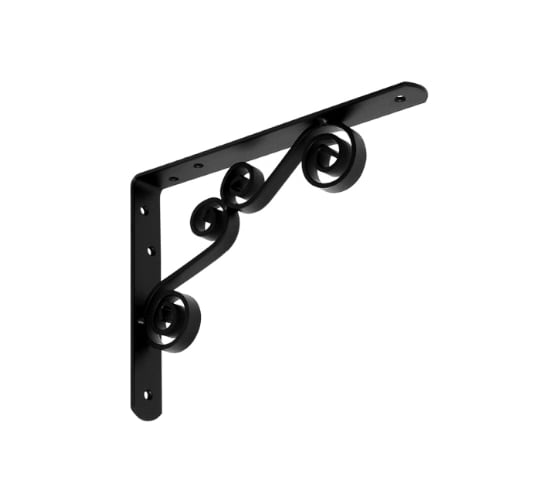 Кронштейн фигурный DOMART 200x150 мод.7 черный 4660015165949 1