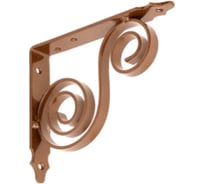 Кронштейн фигурный DOMART 150x125 мод.6 коричневый металлик 4660015169336