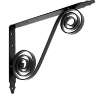 Кронштейн фигурный DOMART 300x225 мод.6 черный 4660015169671