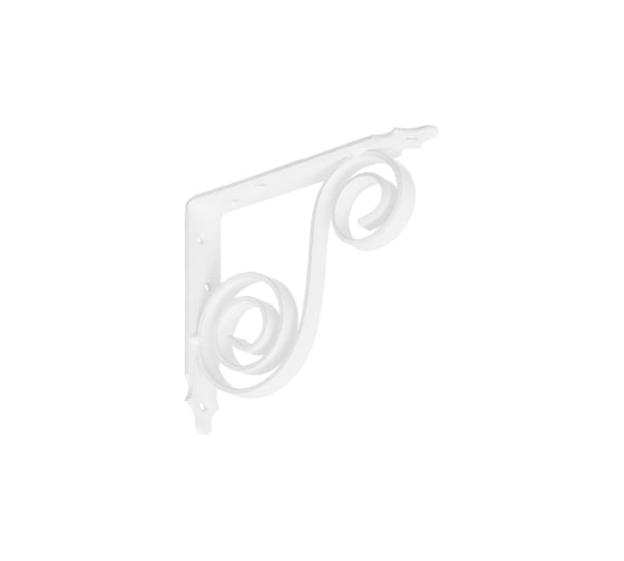 Кронштейн фигурный DOMART 150x125 мод.6 белый 4660015169299 1