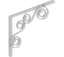 Кронштейн фигурный DOMART 250x200 мод.7 серый металлик 4620031740070