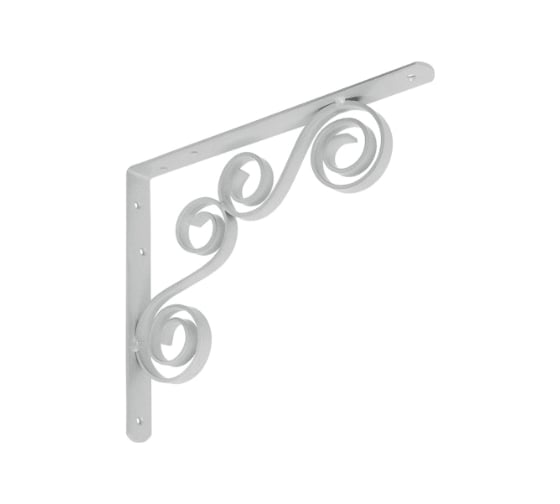Кронштейн фигурный DOMART 250x200 мод.7 серый металлик 4620031740070 1