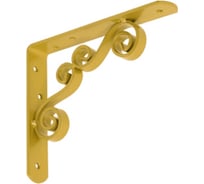 Кронштейн фигурный DOMART 150x125 мод.7 золото 4660015161415