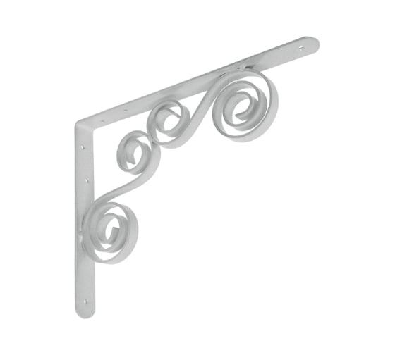 Кронштейн фигурный DOMART 300x225 мод.7 серый металлик 4620031740179 1