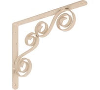 Кронштейн фигурный DOMART 250x200 мод.7 белый антик 4620031740025