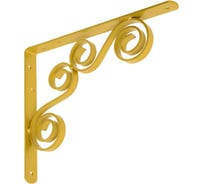 Кронштейн фигурный DOMART 250x200 мод.7 золото 4620031740056