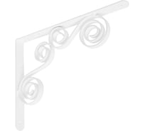 Кронштейн фигурный DOMART 300x225 мод.7 белый 4620031740117