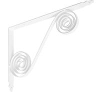 Кронштейн фигурный DOMART 350x250 мод.6 белый 4660015169695