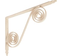 Кронштейн фигурный DOMART 350x250 мод.6 белый антик 4660015169701