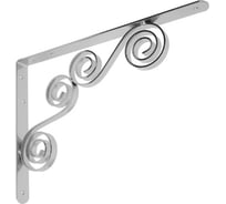 Кронштейн фигурный DOMART 350x250 мод.7 хром 4620031740292