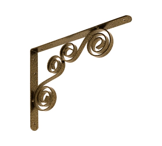 Кронштейн фигурный DOMART 300x225 мод.7 бронза антик 4620031740131 1