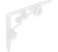 Кронштейн фигурный DOMART 200x150 мод.8 белый 4620031740315