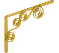 Кронштейн фигурный DOMART 350x250 мод.7 золото 4620031740247