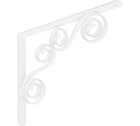 Кронштейн фигурный DOMART 250x200 мод.7 белый 4660015169985