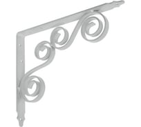 Кронштейн фигурный DOMART 250x200 мод.8 серый металлик 4620031740476