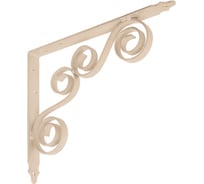 Кронштейн фигурный DOMART 250x200 мод.8 белый антик 4620031740421